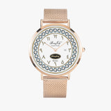 Arabic "Name" Stainless Steel Perpetual Calendar Quartz Watch By BenJoy