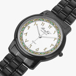 Arabic Dial Folding Clasp Type Stainless Steel Quartz Watch By BenJoy