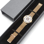 Purple Star Of David Floral Lining Watch By BenJoy