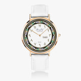 Arabic "Name" Ultra-Thin Leather Strap Quartz Watch (Rose Gold) By BenJoyr