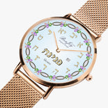 Judaica Stainless Steel Perpetual Calendar Watch By BenJoy