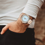 Judaica "Name" Steel Strap Automatic Watch By BenJoy
