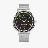 Judaica Stainless Steel Perpetual Calendar "Name" Quartz Watch By BenJoy