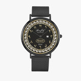Arabic Stainless Steel "Name" Perpetual Calendar Quartz Watch By BenJoy