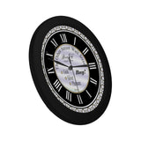 Stock Market Design Elegant Black Wall Clock By BenJoy