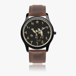 Simple Camel Leather Watch By BenJoy