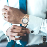 Arabic Dial Stainless Steel Quartz Watch By BenJoy