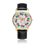 Floral Judaica Chai Watch By BenJoy