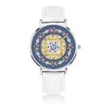 Purple And Gold Floral Lining Watch By BenJoy