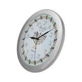 Judaic Wall Clock Menorah Design By BenJoy Silver Boys Celebrating Elegant Wall Clock