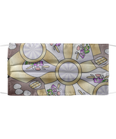 Original Floral Mask Design By Benjoy