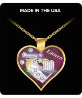 Judaic Heart (Name) Necklace By BenJoy