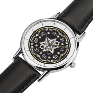 Purple Heart And Silver Star Of David Watch By BenJoy