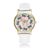 Floral Judaica Chai Watch By BenJoy