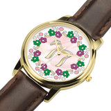 Floral Judaica Chai Watch By BenJoy