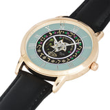Judaic Star Of David Black And Gold Watch By BenJoy
