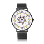 Purple Star Of David Floral Lining Watch By BenJoy