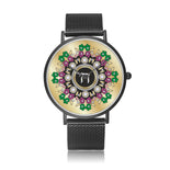 Festive Floral Chai Gold Watch By BenJoy