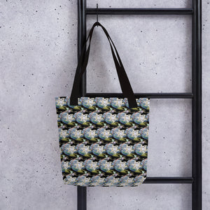 Star Of David Ray Of Color Pattern Tote Bag