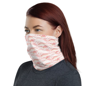 Pile Of Rose Pink Neck Gaiter