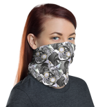 Black & White Modern Neck Gaiter Design By BenJoy