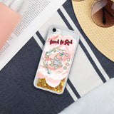 Star Of David Liquid Israel Is Real Pink Glitter Phone Case By BenJoy