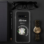 Personalized Proud Jewish Samsung Case