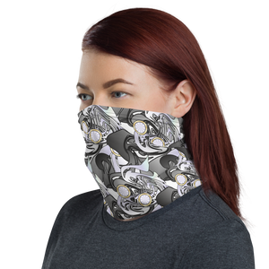 Black & White Modern Neck Gaiter Design By BenJoy