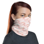 Pile Of Rose Pink Neck Gaiter