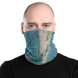 Abstract Blue Ray Neck Gaiter