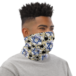 Judaica Star Of David Neck Gaiter / Face Mask By BenJoy