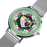 Judaica Chai Flower Heart Watch By BenJoy