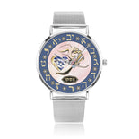 Israel Flag Torch Pink Watch By BenJoy