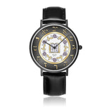 Ten Commandments Gold And Black Floral Watch By BenJoy