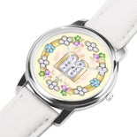 Gold Lining Ten Commandments Pink Floral Watch By BenJoy