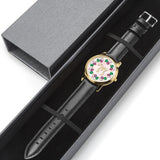 Floral Judaica Chai Watch By BenJoy