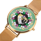 Judaica Chai Flower Heart Watch By BenJoy
